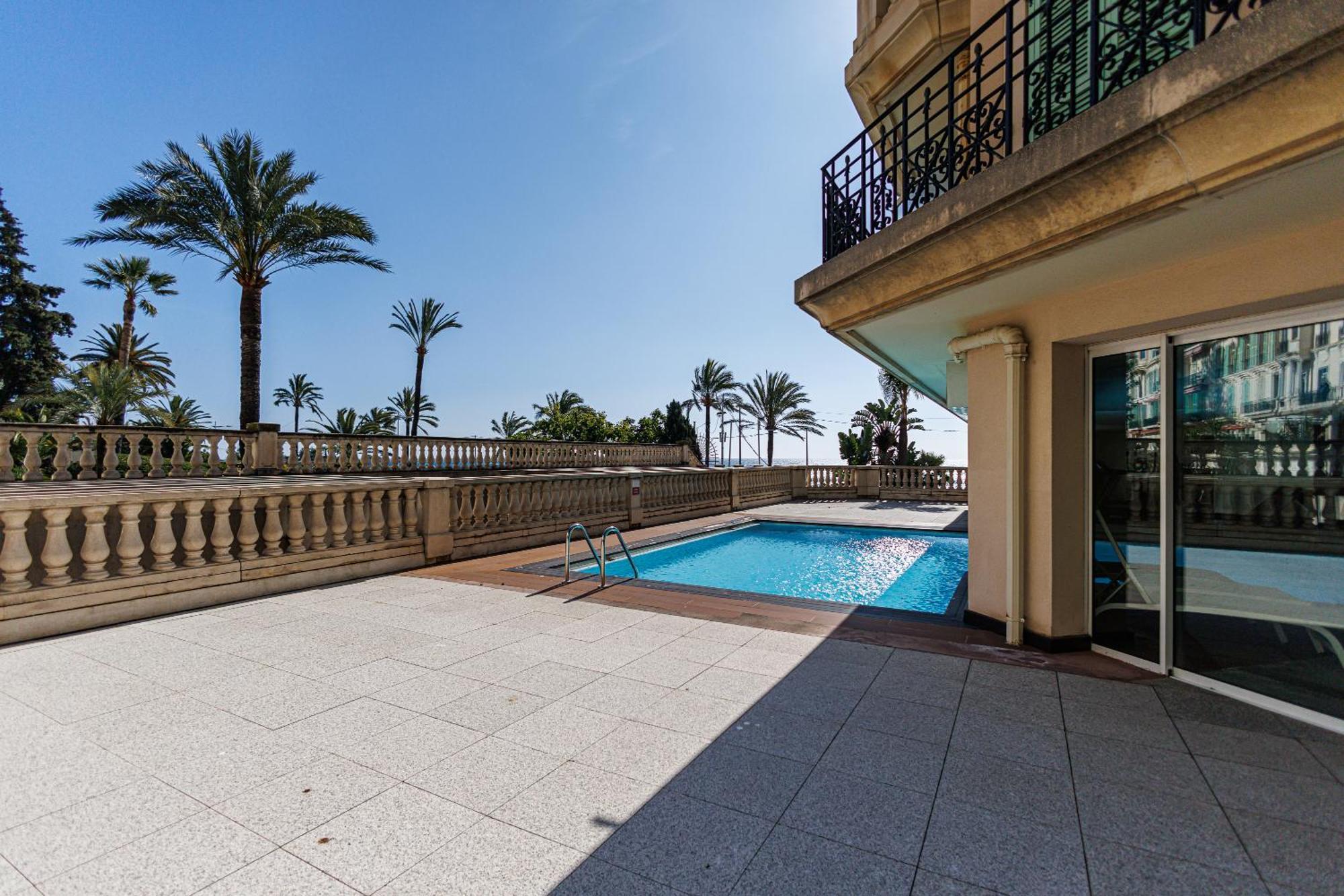 Le Victoria, Elegant T2 Au Bord Des Plages, Piscine, Sauna Menton Kültér fotó